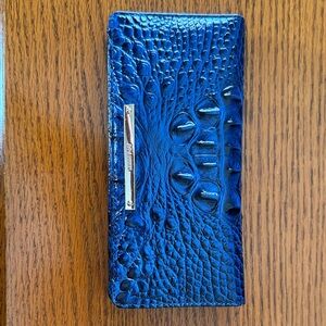 Brahmin Vibrant Blue Wallet